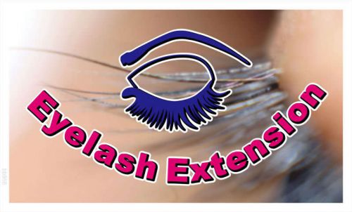 Bb958 eyelash extension beauty shop banner shop sign for sale
