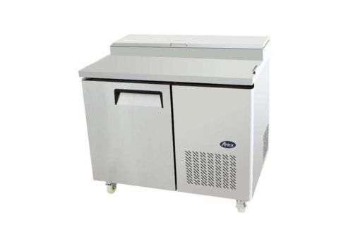 &#034;new&#034; atosa 44&#034; 1 door raised rail pizza prep table refrigerated 2yr warranty for sale