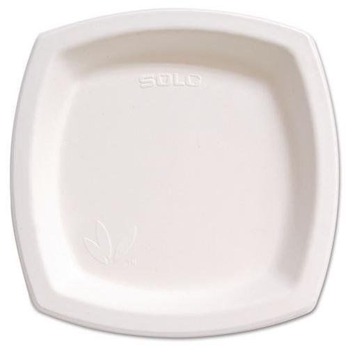 Solo Cup Company 8PSC2050PK Bare Eco-forward Dinnerware, 8.25&#034; Plate, Ivory,