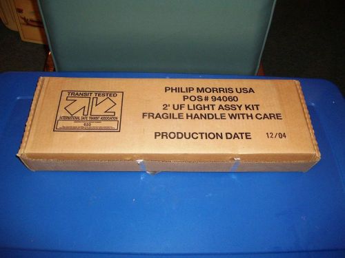 Vending Machine Light 2&#039; NOS Phillip Morris USA Assy Kit POS# 94060 UF