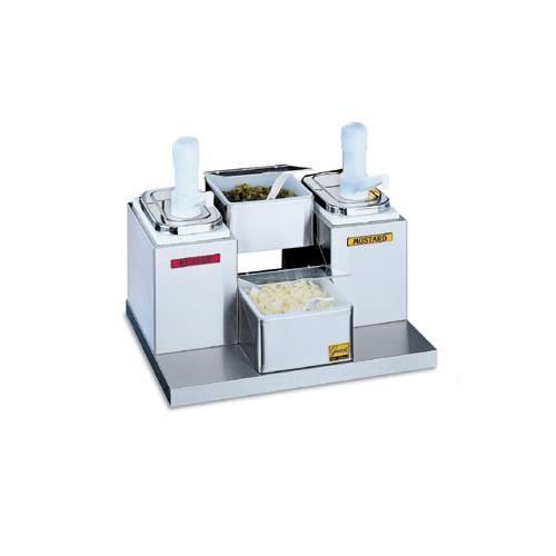 San Jamar - Chef Revival P9725 Gourmet Self-Service Countertop Condiment Dispens