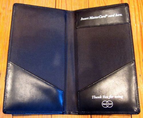 Genuine Leather Restaurant Guest Check Presenter Book *Top Quality*