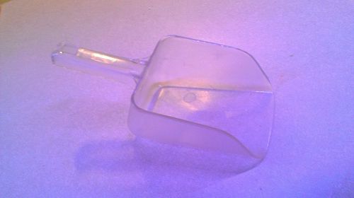 Clear Plastic 1 qt Scoop