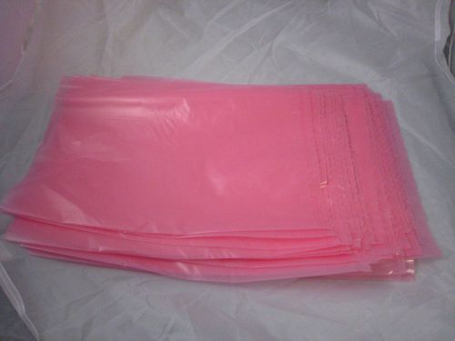 New Lot 25 12 x 18 inch Anti-Static Electronics Bags Large 2 mil Pink Computer