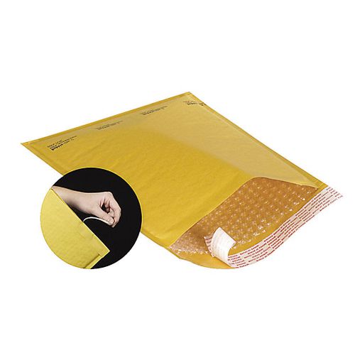 Self-seal bubble mailers with tear strip - 8-1/2&#034;wx14&#034;l - 70/case for sale