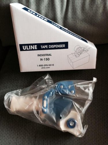 ULINE H-150 INDUSTRIAL 2&#034; TAPE DISPENSER BRAND NEW IN RETAIL BOX TAPE GUN