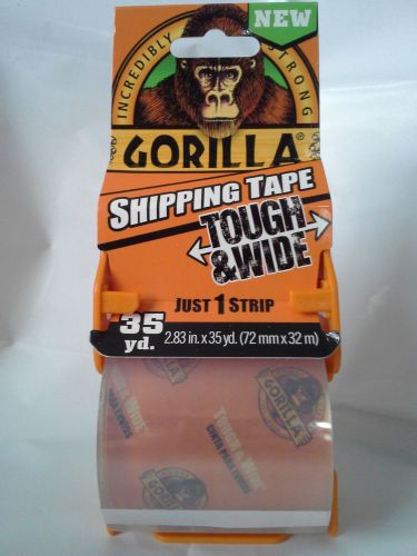 Gorilla Glue 6020001 Shipping Tape 2.83 inches wide x 35 yards long (Brand NEW)
