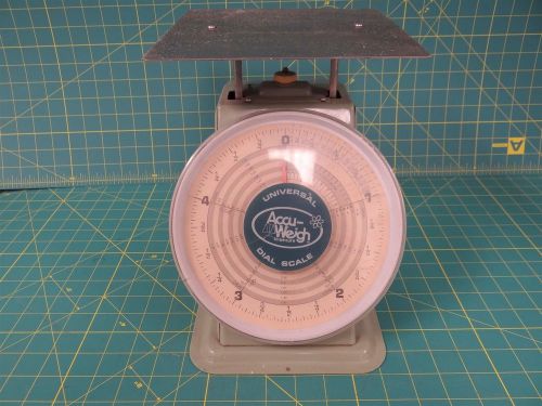 Accu-Weigh Commercial Universal Dial Scale 0-5 Lbs.