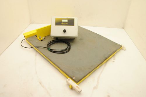Scaletron 4021 Ultra-Low Profile Drum Scale, 3-1/2 Digital Controller, 500lb