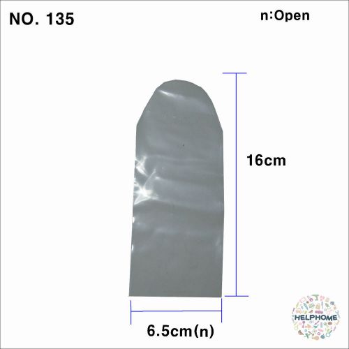 37 Pcs Transparent Shrink Film Wrap Heat Remocon Packing 6.5cm(n) X 16cm NO.135