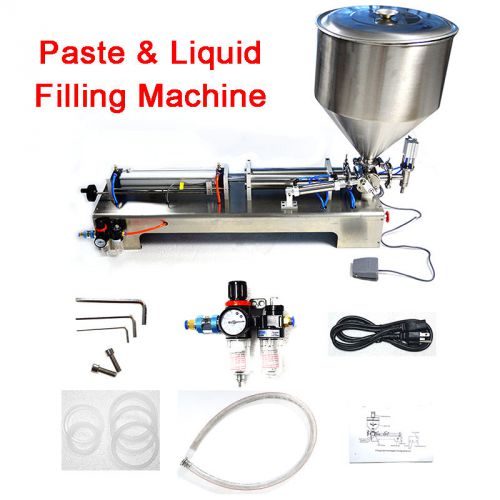 Paste liquid filling machine for cream honey shampoo chill sauce  100ml-1000ml for sale