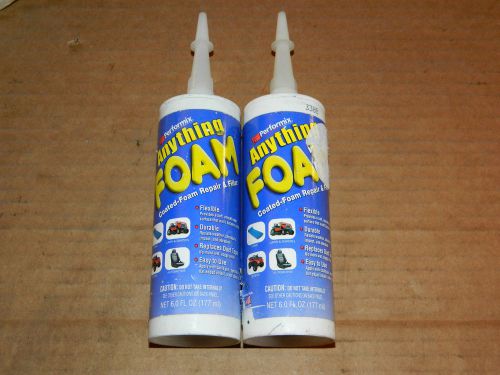 2 performix anything foam coated foam repair &amp; filler black flexible 6 oz tubes for sale