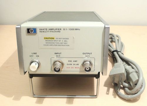 Agilent HP 8447D RF Amplifier, 100 kHz -1.3 GHz
