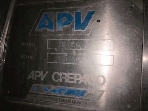 APV Crepaco plate heat exchanger