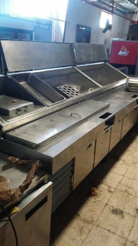Stanley Knight R300SO 10&#039; Pizza Prep table