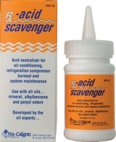 Nu-calgon 4301-02 acid scavenger system neutralizer hvac refrigeration 430102  1 for sale