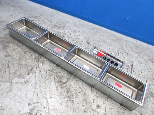 New! american permanent ware apw hfws-4 pan drop in insulated hot food well for sale