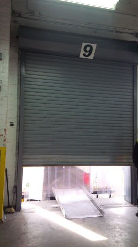 8 x 10 Steel Motorized Roll Up Garage Doors