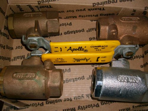 3/4&#034; ball valve full port with lock out threaded - apollo for sale