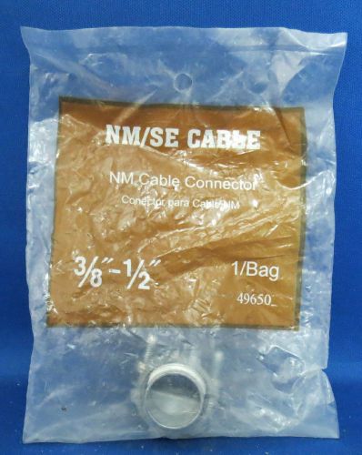 Nm cable connector 3/8&#034; - 1/2&#034; #49650 for sale