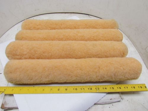 Bestt liebco 18&#034; rough surface paint roller cover 3/4 nap all paints lot of 4 for sale