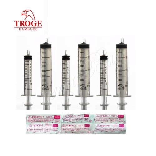 20ml 30ml 50/60ml troge trojector-3 sterile syringes / medical &amp; multiple uses for sale