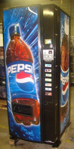 Small 28wide 32 deep 20 oz bottle/can soda vending machine dixie narco 276 e for sale