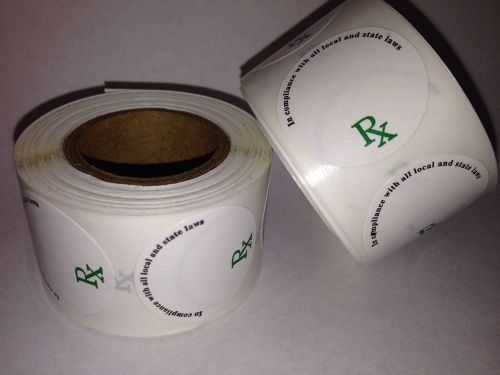 (1) Roll Concentrate Rx LABELS - 250 HIGH GRADE STICKERS - 710