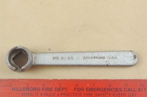 ORIGINAL ARMSTRONG NO. 8085 MACHINIST LATHE TOOL 3/4&#034; WRENCH MADE IN USA