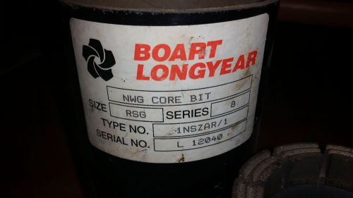 Boart Longyear NWG Diamond Core Bit. Size- RGS, Series-8 Type No. 1NSZAR/1