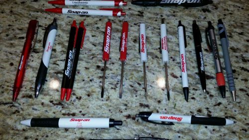 Snap-on pens and mini screw drivers