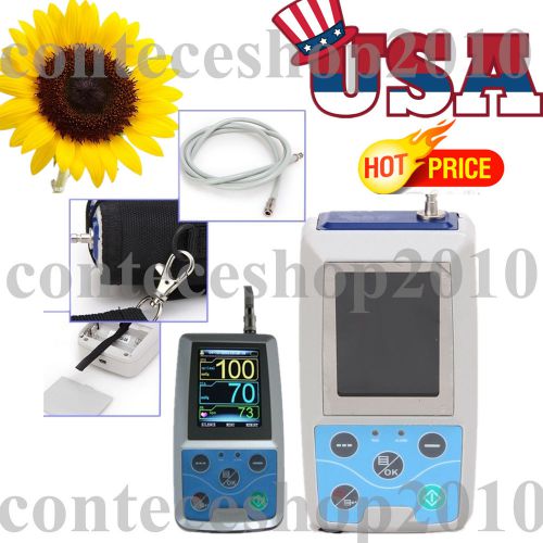 Promotion, 24h nibp holter blood pressure monitor with usb sw, ce&amp;fda,us stock for sale