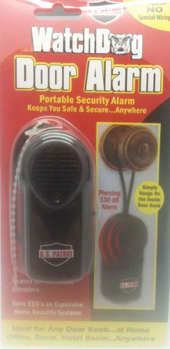 Watch Dog Door Alarm Knob Security Anti Theft Home Protection Portable System Go
