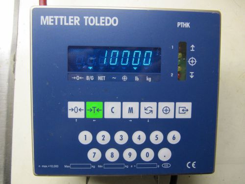 Mettler Toledo Panther Scale Indicator PTHN-1000-000 Needs new keypad