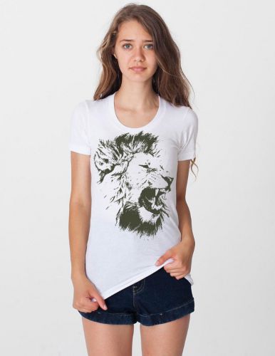 Lion Roar Shirt - American Apparel