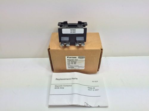 NEW! FURNAS MAGNETIC COIL 75D70545F 110/120 VOLT 50/60 HZ