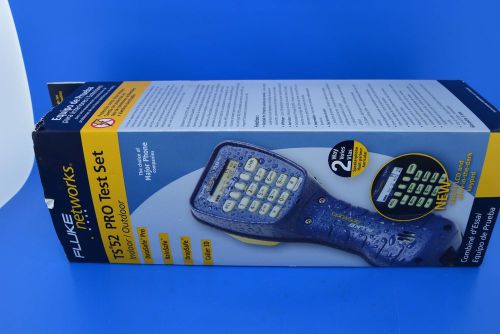 Fluke networks ts52 pro deluxe butt / test set - mint condition! for sale
