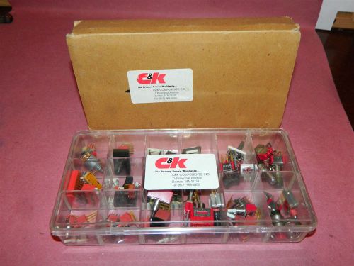 C &amp; K Components Inc Assortment of Switches MICRO sizes