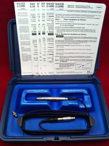 BAUSCH &amp; LOMB CX7100 Scissors Handpiece, Vertical Millennium Exc Cond Cataract