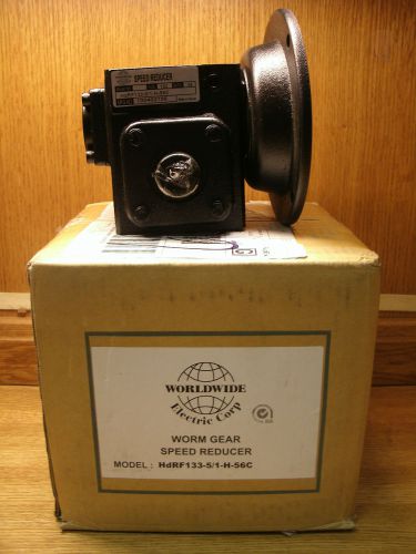 Worldwide Electric, Speed Reducer, HdRF133-5/1-H-56C (NEW)
