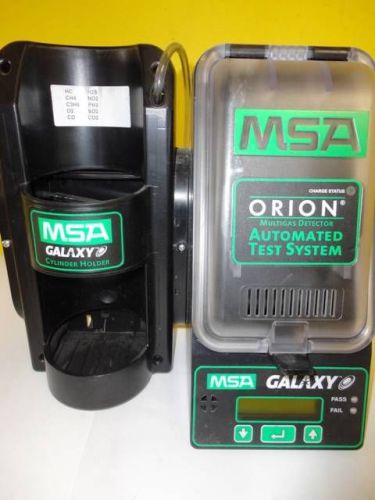 MSA Galaxy Orion Multigas Detector Automated Test System w/ Cylinder Holder Used