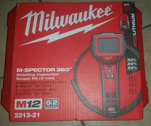 Milwaukee 2313-21 M-Spector 360 Digital Inspection Camera Kit
