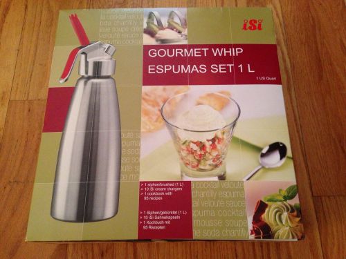 *NEW* iSi Gourmet Whip Set 1L