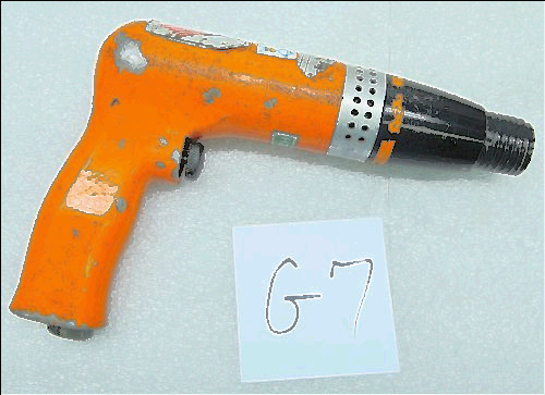aluminum hammer for sale, G7- deutsch apt tool lsrr-400 4x air recoilless rivet gun aircraft structures