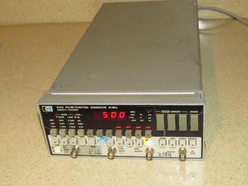 HP 8116A PULSE/FUNCTION GENERATOR