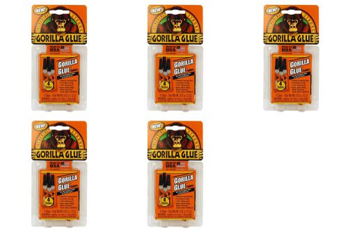 Gorilla Glue 771 Mini Tubes Single Use Tubes-4 Pack, 5-Pack, 20 Tubes In Total