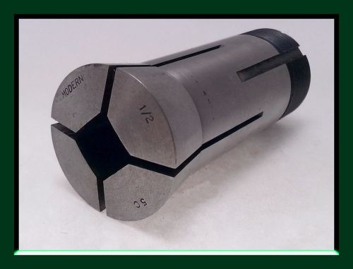 Modern 5C Square Collet - 1/2&#034;, with Internal Threads