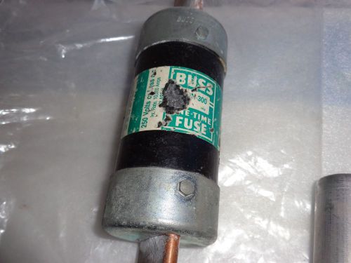 Buss Fuse NON 300  Bussman NEW NON-300 One Time Class H 300 Amps 250 Volts