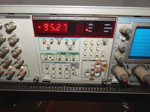 Tektronix DM 5010 Programmable Digital Multimeter Plug-In Module w/Manuals