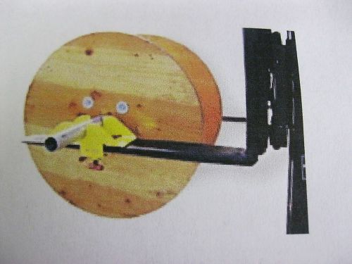 Spoolmaster smp-fla-6 spool &amp; reel handling brackets forklift attachment 6&#034; wide for sale